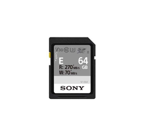 Sony minnekort SDXC 64GB E UHS-II U3 V30