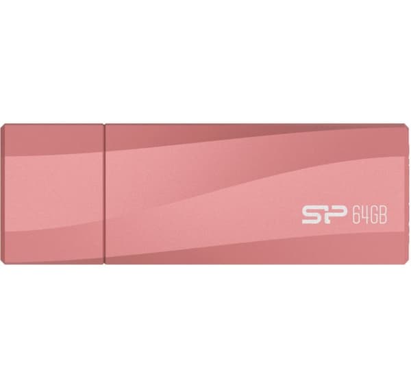 Silicon Power flash-stasjon 64GB Mobile C07, rosa