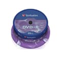 Miniatyrbild 1 av 2: Verbatim DVD+R Matt Silver 4,7GB 16x 25st spindel