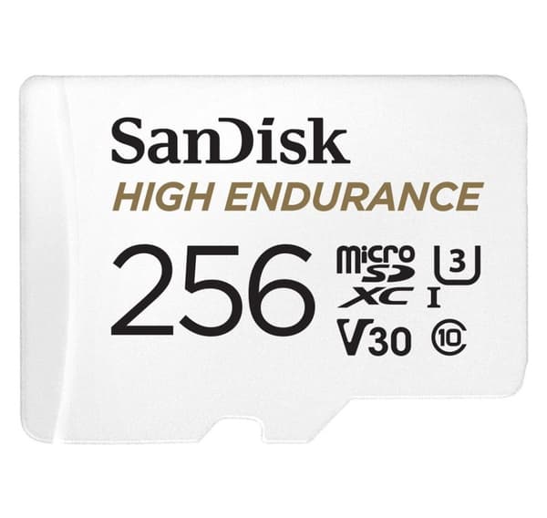 Sandisk minneskort microSDXC 256GB High Endurance