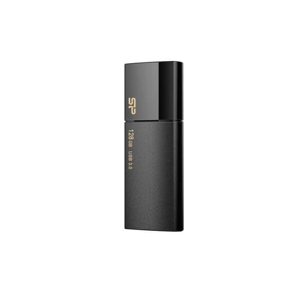 Silicon Power -muistitikku 128 Gt Blaze B05 USB 3.0, musta musta