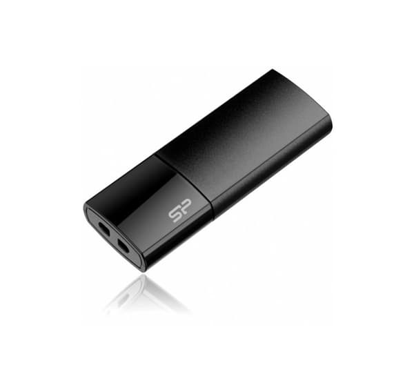 Silicon Power flash-stasjon 16GB Ultima U05, svart Sort