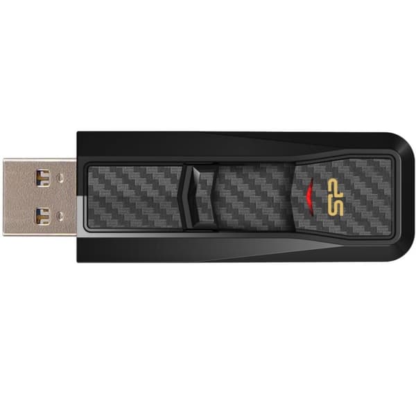 Silicon Power flash-stasjon 32GB Blaze B50 USB 3.0, svart Sort