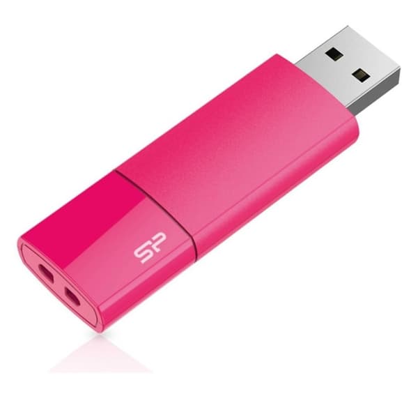Silicon Power flash-enhet 16GB Ultima U05, rosa