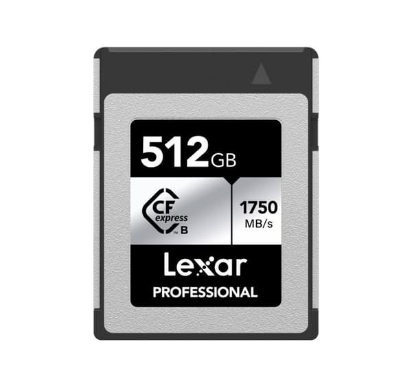 Lexar minneskort CFexpress 512GB Professional Typ B Silver