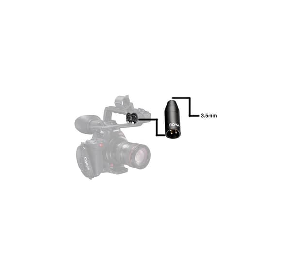Boya adapter 3,5 mm TRS - XLR BY-35C-XLR