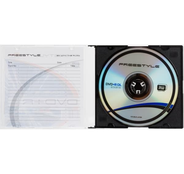 Omega Freestyle DVD+R DL Double Layer 8,5 GB 8x slank