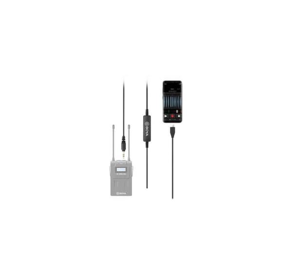 Boya-kabel 3,5 mm - USB-C 35C-USB-C