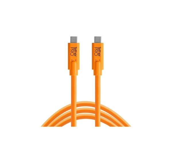 Tether Tools-kabel TetherPro USB-C - USB-C 0,9m, oransje
