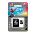 Miniatyrbild 2 av 2: Silicon Power-minneskort microSDXC 128GB Elite UHS-I Class 10 + adapter