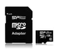 Miniatyrbild 1 av 2: Silicon Power-minneskort microSDXC 128GB Elite UHS-I Class 10 + adapter