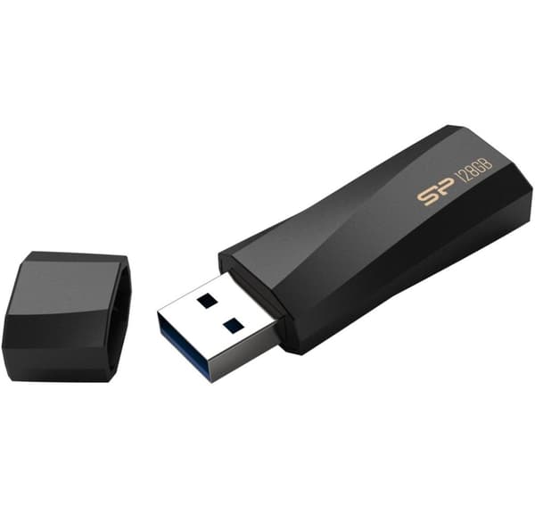 Silicon Power -muistitikku 128 Gt Blaze B07 USB 3.2, musta