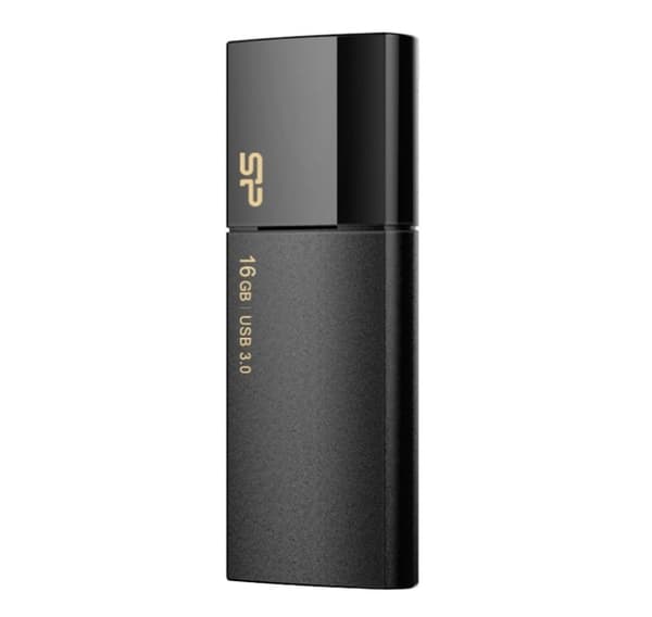 Silicon Power flash-stasjon 16GB Blaze B05 USB 3.0, svart