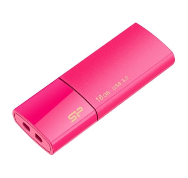 Silicon Power flash-enhet 16GB Blaze B05 USB 3.0, rosa