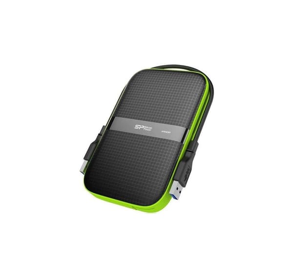 Silicon Power Armor A60 2TB, svart/grön