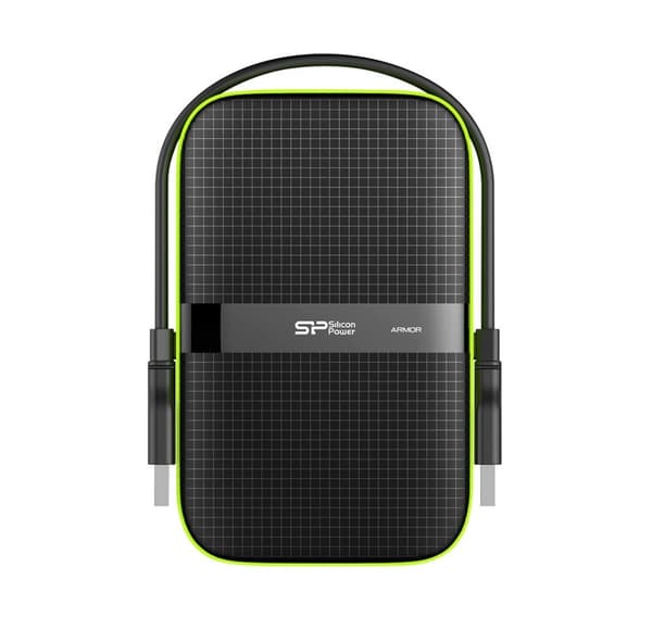 Silicon Power Armor A60 2TB, svart/grön