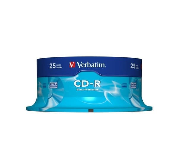 Verbatim CD-R Extra Protection 700MB 52x 25stk spindel