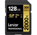 Miniatyrbild 1 av 2: Lexar minneskort SDXC 128GB Professional 2000x UHS-II U3 V90