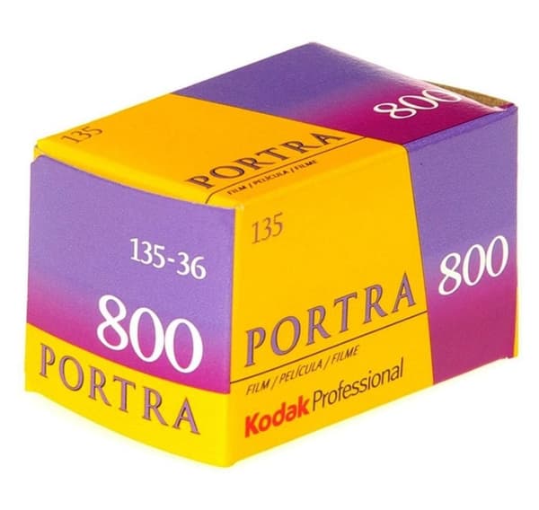 Kodak film Portra 800/36