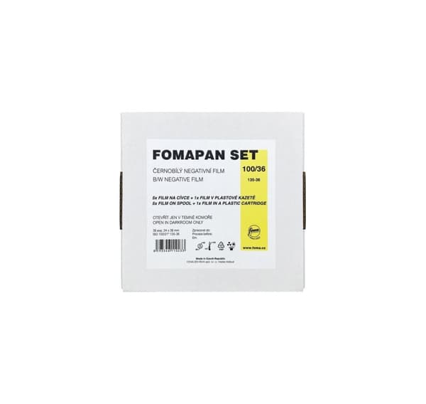 Foma film Fomapan 100/36 Set 6 filmi + patron