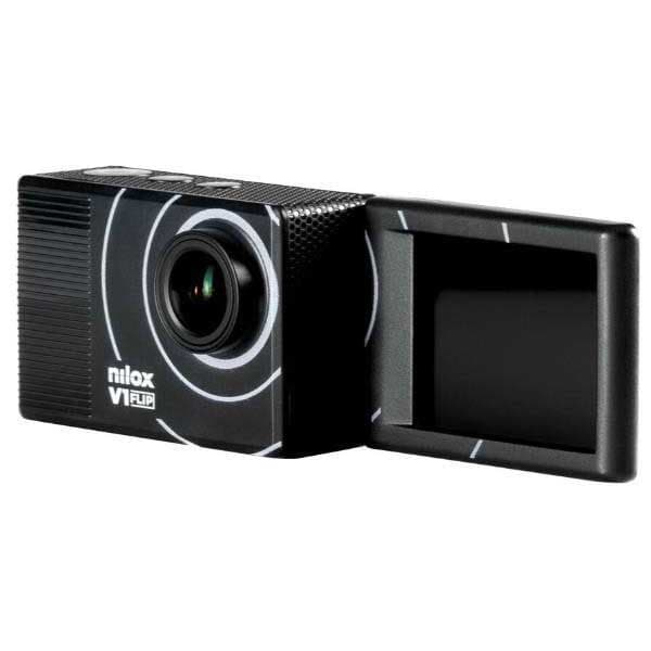 Nilox Videokamera Action Cam V1 Flip Hopeinen