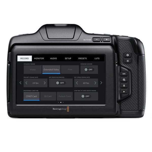 Blackmagic Design Videokamera Pocket Cinema Camera 6k Pro Musta