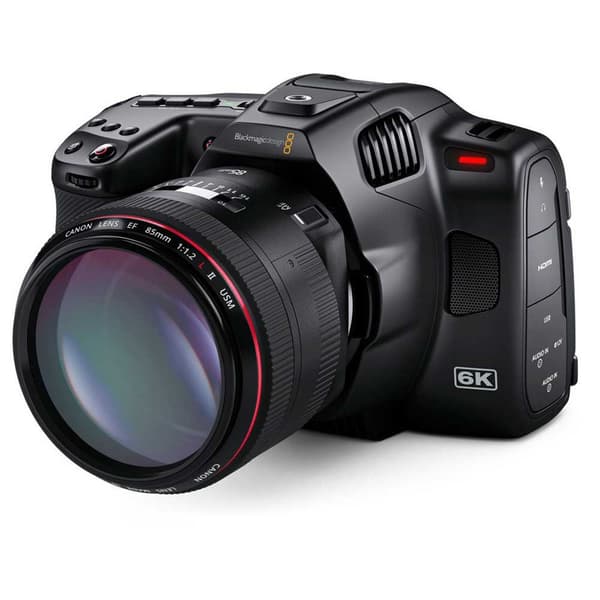 Blackmagic Design Video Kamera Pocket Cinema Camera 6k Pro Sort Sort