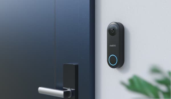 Reolink Video Doorbell WiFi Sort, Hvid