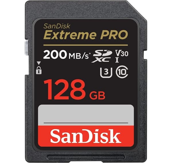 Sandisk minnekort SDXC 128GB Extreme Pro