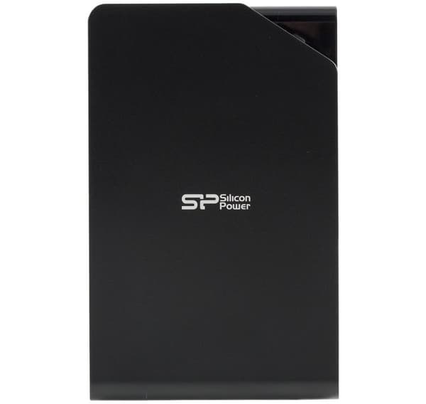 Silicon Power ekstern harddisk 2TB Stream S03, sort
