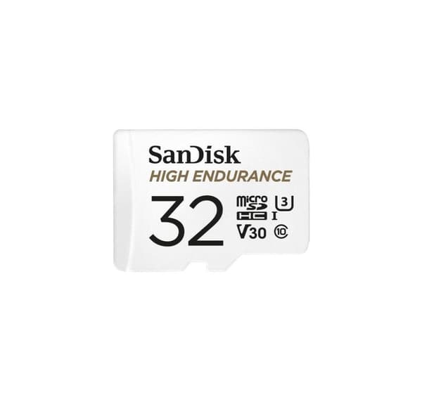 Sandisk minnekort microSDHC 32GB High Endurance UHS-I Klasse 10 V30