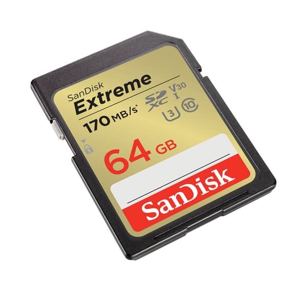 Sandisk minneskort SDXC 64GB Extreme