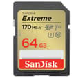 Miniatyrbild 1 av 2: Sandisk minneskort SDXC 64GB Extreme