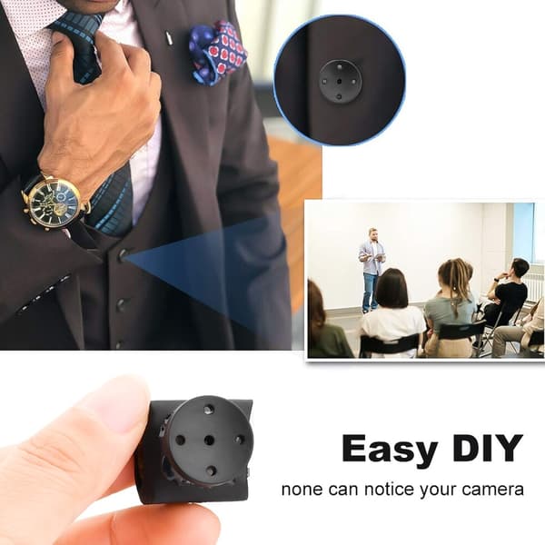 Mini 1080P Full HD DVR -minikamera Kannettava vakoojakamerakamera