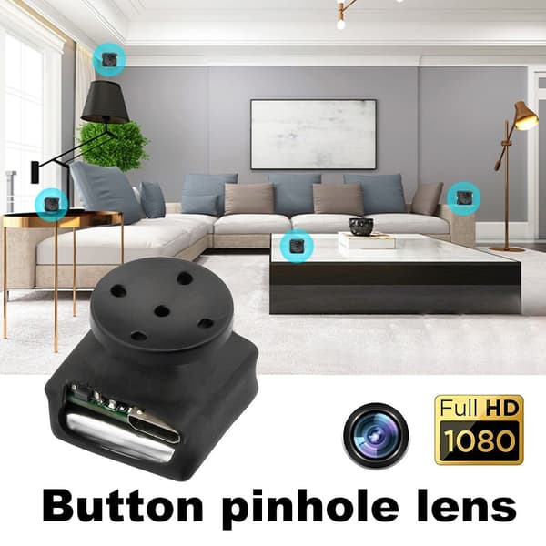 Mini 1080P Full HD DVR -minikamera Kannettava vakoojakamerakamera
