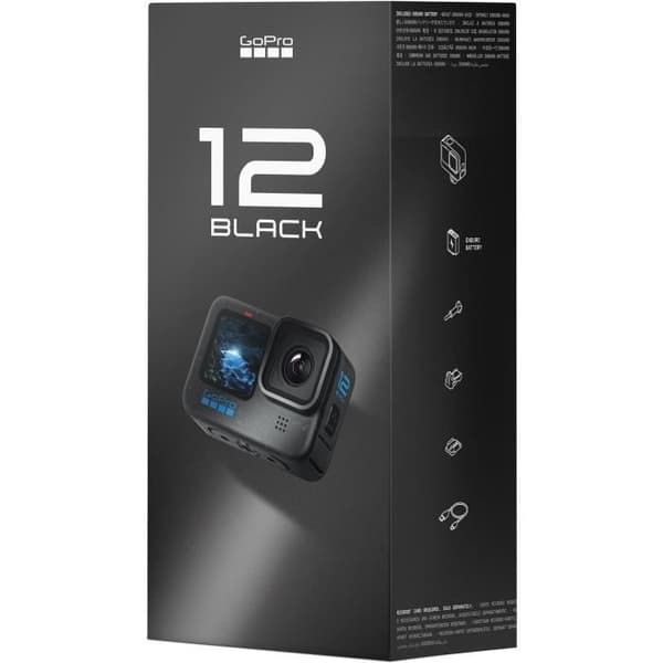 GoPro Hero 12 svart sportkamera