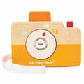 Miniatyrbild 5 av 5: Träleksak - Le Toy Van - Kamera - Blandat - Vit, orange och beige
