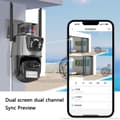 Miniatyrbild 2 av 7: Utomhus Vattentät Intercom Monitor Ball Machine WiFi-kamera