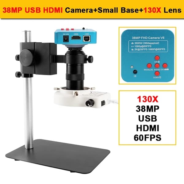Kamera, 4K Opløsning, 48MP Sensor, E Kamera 130X Linse