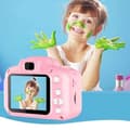 Miniatyrbild 1 av 4: Rosa Kids Barn Mini Digitalkamera 2,0'' HD-skärm Videokamera Barnpresent