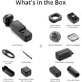 Miniatyrbillede 6 af 8: DJI Osmo Pocket 3 Creator Combo -videokamera