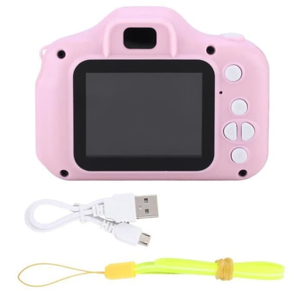 Barnkamera - X2 Mini - Rosa - 2.0 IPS - 1080P - 32G