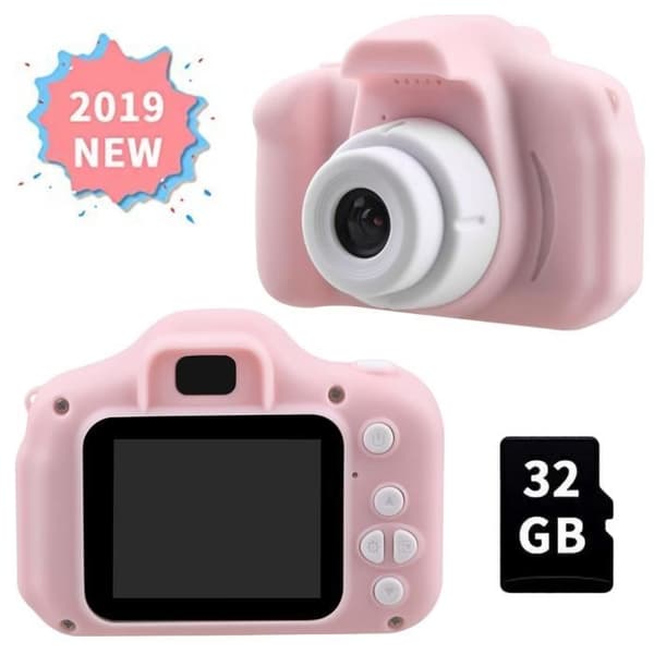 Digitalkamera för barn - ALLONSCD - Barnkamera - 12MP - 1080p - 32Go