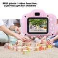 Miniatyrbild 2 av 4: Digitalkamera för barn - KEENSO - GAR® - Rosa - USB uppladdningsbar - Födelsedagsjulklappar