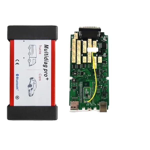 OBD2 Diagnostisk Værktøj, Bluetooth Forbindelse, NEC Relæ Teknologi, BT43 VD Shell