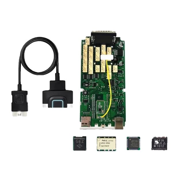 OBD2 Diagnostisk Værktøj, Bluetooth Forbindelse, NEC Relæ Teknologi, BT43 VD Shell