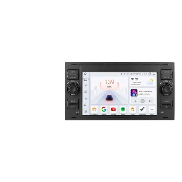 Android bilradio, multimediefunktionalitet, Carplay GPS, S6 B S4 B