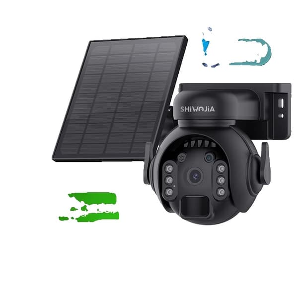 Aurinkovoimalla toimiva turvakamera, 12-kertainen zoomaus, 4G LTE, 4MP 4G128GB