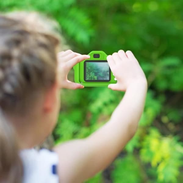 Småbarnskamera, dinosaurie digitalkamera för barn, 4800W 1080P HD Dual Camera, Videokamera[h1721]