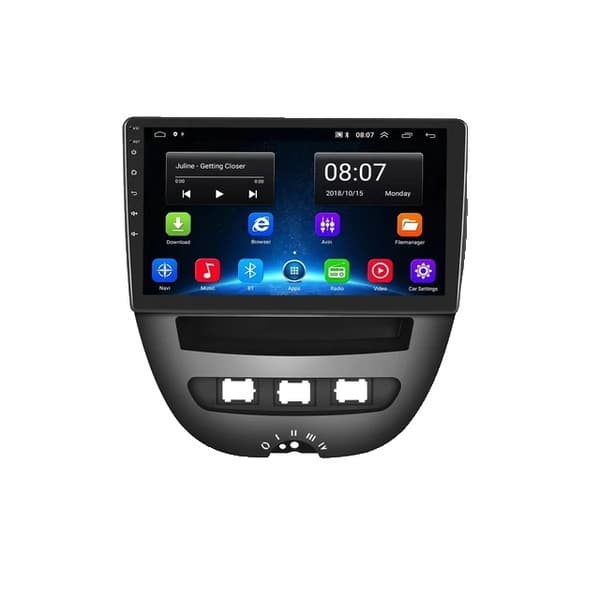 Android bil stereo, GPS navigation, Carplay integration, 1 16G Carplay Cam